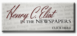 Click Here to Read Newspaper Transcriptions about Henry Cornwallis Eliot