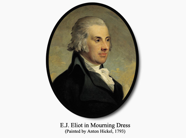 Edward James Eliot in Mourning Dress (1793)