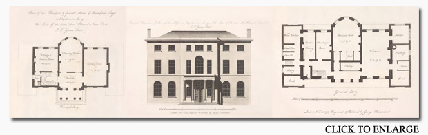 Broomfield Lodge, Clapham (1797 Plans)