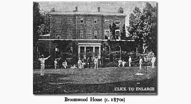 Broomfield Lodge, Clapham (aka Broomwood, c. 1870s)