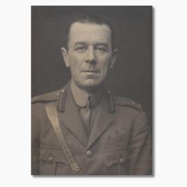 Photograph of Lieut.-Col. Christian E. C. Eliot in 1919, Courtesy of Adrian Phillips