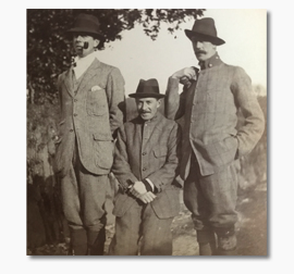 Photograph of Lieut.-Col. Christian E. C. Eliot c 1915, Courtesy of David Herbert, 19th Baron Herbert