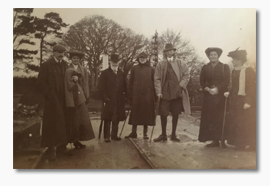 Photograph of Lieut.-Col. Christian E. C. Eliot c 1915, Courtesy of David Herbert, 19th Baron Herbert