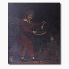 Edward James Eliot 'Boy with Dog' (Port Eliot Collection)