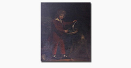 Edward James Eliot 'Boy with Dog' (Port Eliot Collection)