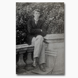 Photograph of Granville John Eliot at Branksome Dene, October 1891, Port Eliot Collection