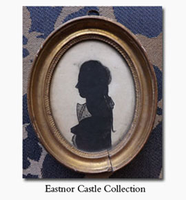 John Eliot 1781 Silhouette (Courtesy of Eastnor Castle Collection)