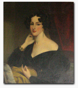 Lady Susan Lygon nee Eliot (by Henry de Daubrama, Private Collection)