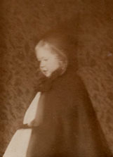 Eleanor Violet Jauncey in Cape, c. 1893