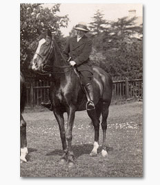 Eleanor Violet Jauncey on Horse (March 1933)
