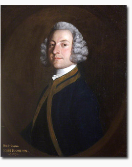 Capt. John Hamilton by Joshua Reynolds (1753)