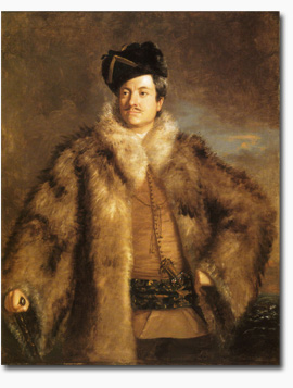 Capt. John Hamilton as a Hungarian Hussar by Joshua Reynolds