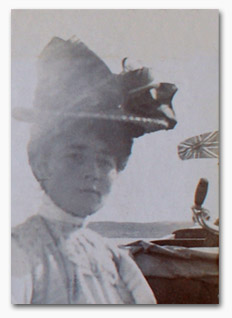 Photograph of Helen Agnes Post (1900s), Port Eliot Collection