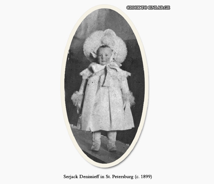 Click to Enlarge Photo of Serjack Denissieff (c. 1899)