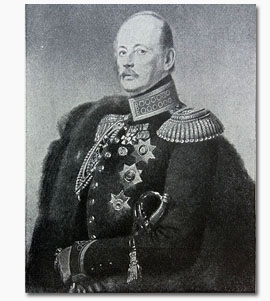 Russian Postcard of General Nikolai Fedorovich Plautin Plaoutine
