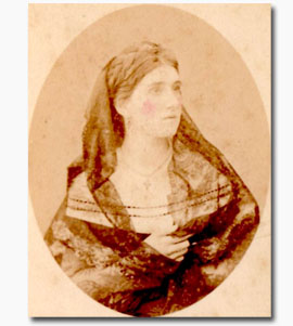 Eleanor Pringle (c. 1867) in Nice, France