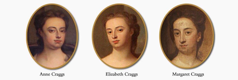 The Three Daughters of James Craggs the Elder (Anne, Elizabeth and Margaret)