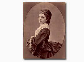 Edith Blanche Pringle (c. 1867, photographed in Italy)