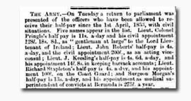 Clipping in 'Bell's Weekly Messenger' 15 Apr 1854