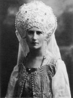 Mariamne Denissieff in the Costume of a Russian Noblewoman (Taken in 1930)