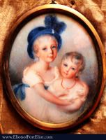 Edward Granville & Caroline Georgiana Eliot, c. 1804