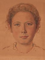 Claudia Serebriakoff (Watercolour Portrait)
